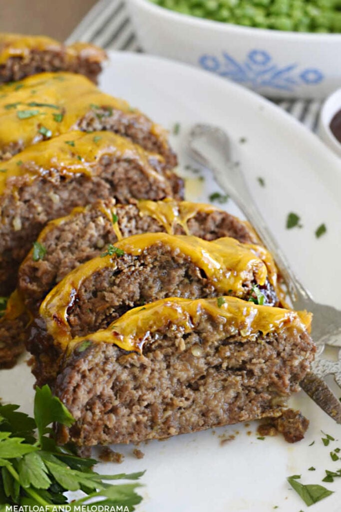 Cheesy BBQ Meatloaf - Meatloaf and Melodrama