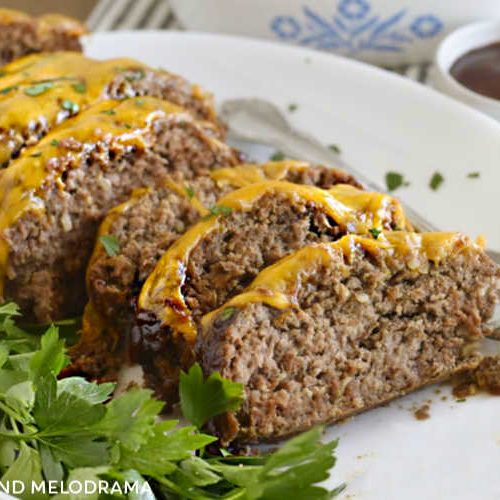 Cheesy BBQ Meatloaf - Meatloaf and Melodrama