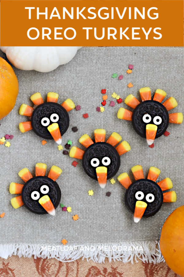 Oreo Turkey Cookies Meatloaf And Melodrama