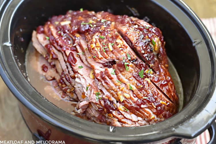 cranberry orange crock pot ham