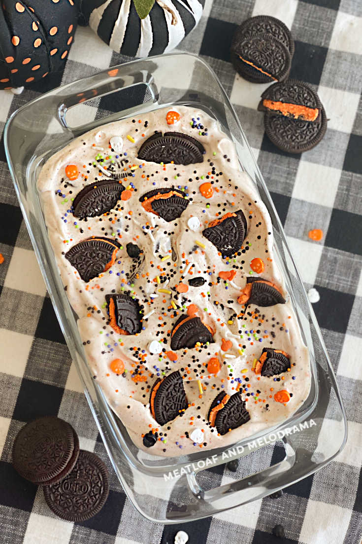 Homemade Halloween Ice Cream - Meatloaf and Melodrama