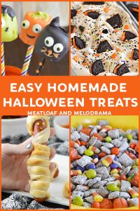 Easy Homemade Halloween Treats - Meatloaf and Melodrama