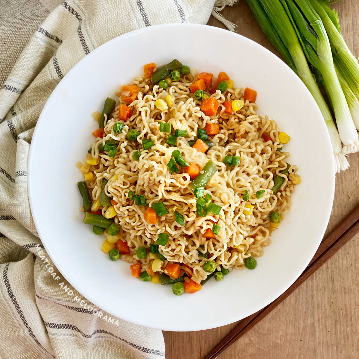 Seasoning pack from ramen noodles says to only add after cooking