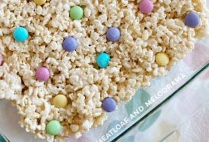 cereal treats in pan