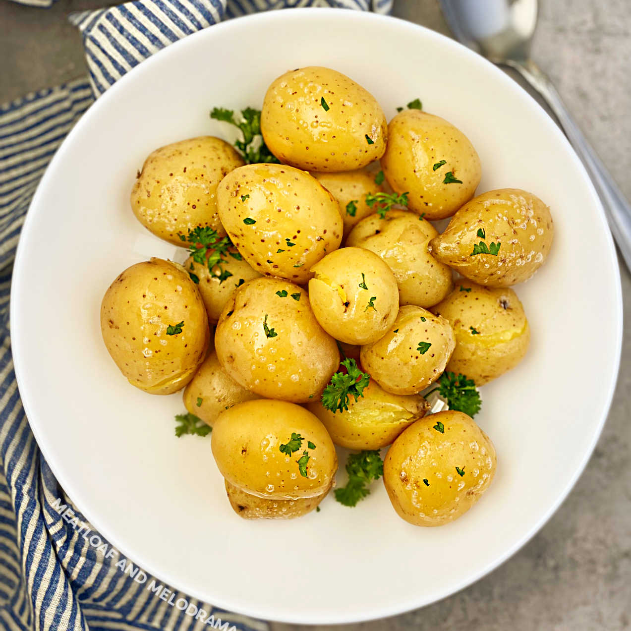 Easy Instant Pot Baby Potatoes - Meatloaf and Melodrama