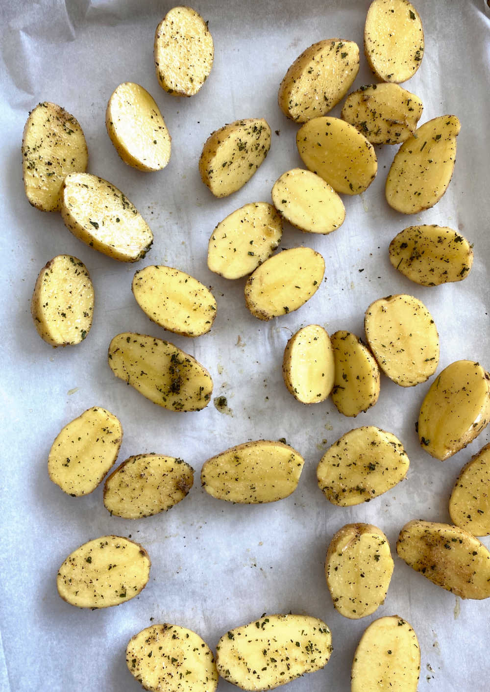 Easy Roasted Baby Dutch Potatoes Meatloaf and Melodrama