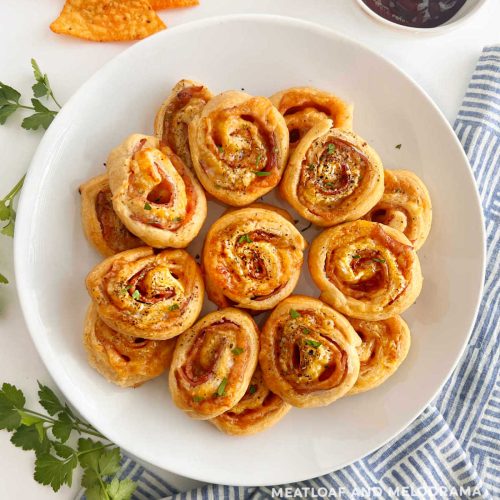 Baked Ham and Cheese Crescent Roll Ups - Meatloaf and Melodrama