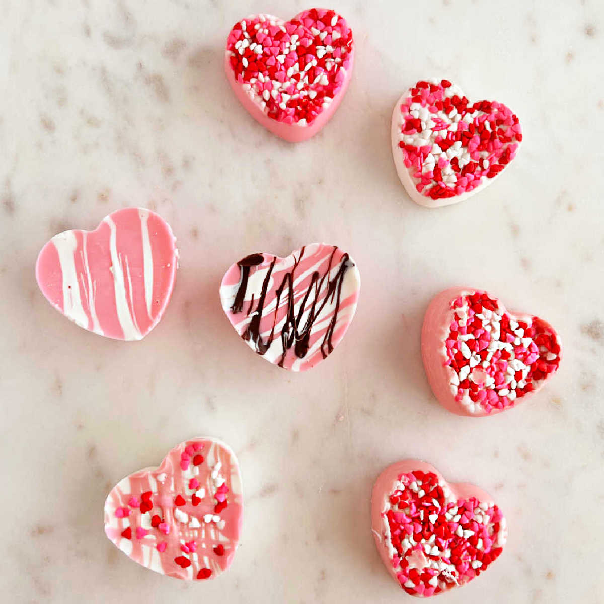 Homemade Chocolate Candy Hearts - Meatloaf and Melodrama