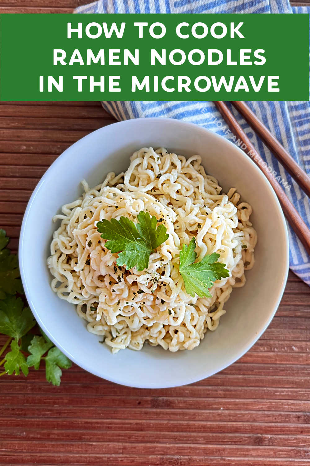 You can cook ramen noodles in the microwave in a matter of minutes with this easy recipe for microwave ramen. Perfect for meal prep or an instant meal!  via @meamel