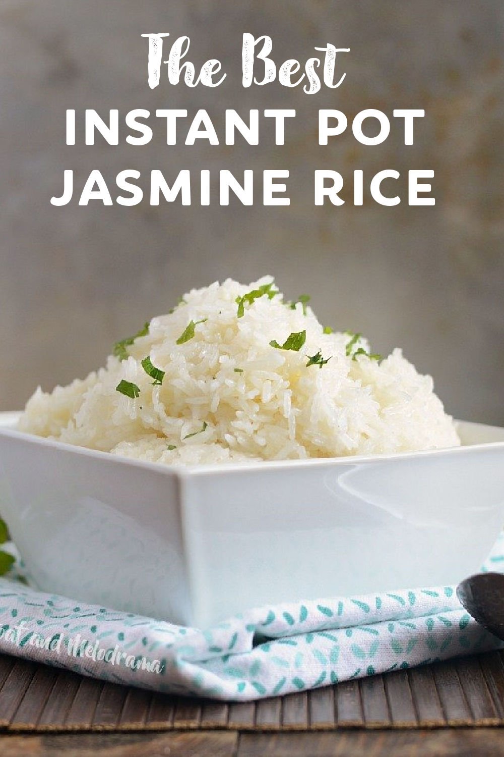 This easy Instant Pot Jasmine Rice recipe lets you make perfect jasmine rice in the electric pressure cooker in just a few minutes. Serve it as a quick side dish or as part of your main dish! via @meamel