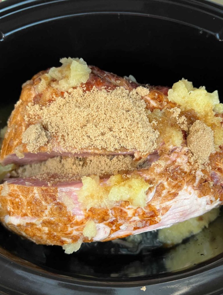 Slow Cooker Brown Sugar Ham with Pineapple Meatloaf and Melodrama