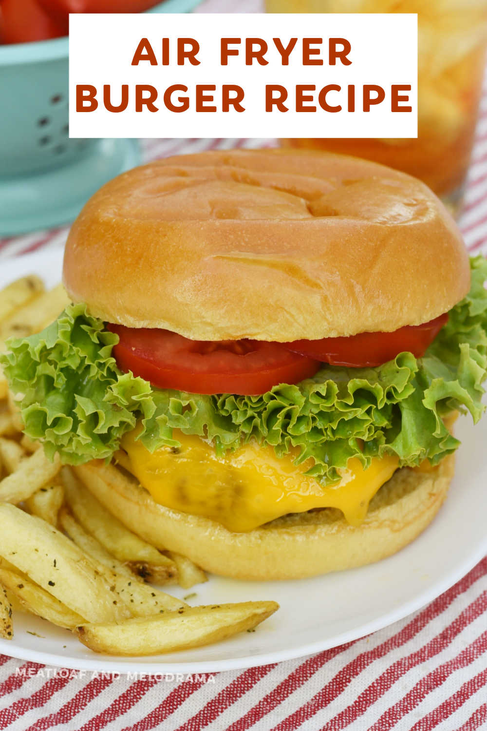 Make Juicy Air Fryer Hamburgers or cheeseburgers in just 15 minutes with this easy air fryer burger recipe. Enjoy delicious burgers anytime in any weather! via @meamel