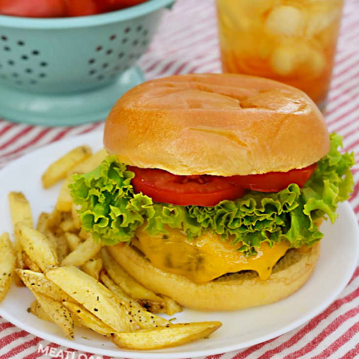 Juicy Air Fryer Hamburgers - Meatloaf and Melodrama