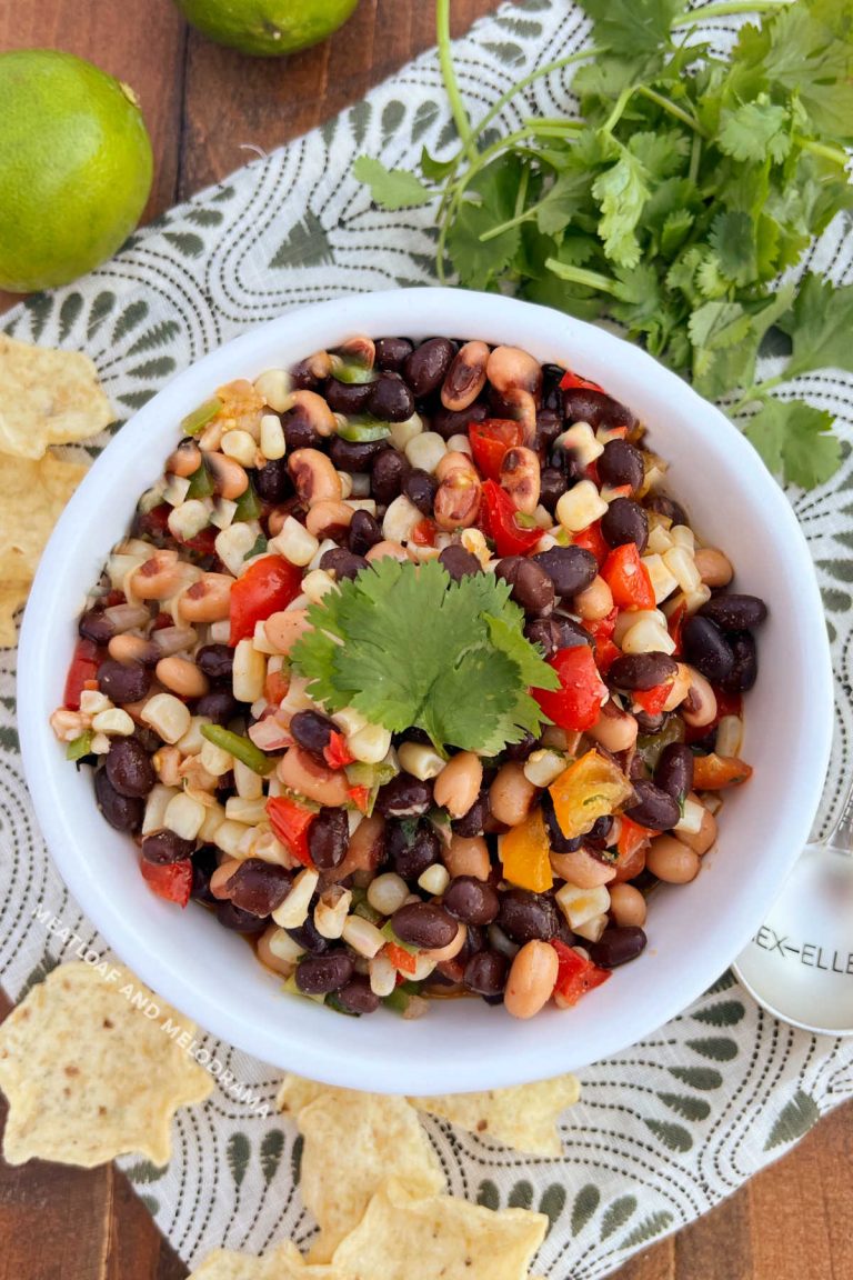 Black Eyed Pea Salsa (Cowboy Caviar) Meatloaf and Melodrama