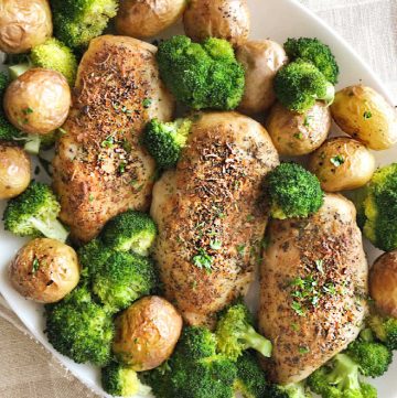air fryer chicken breasts and potatoes recipe