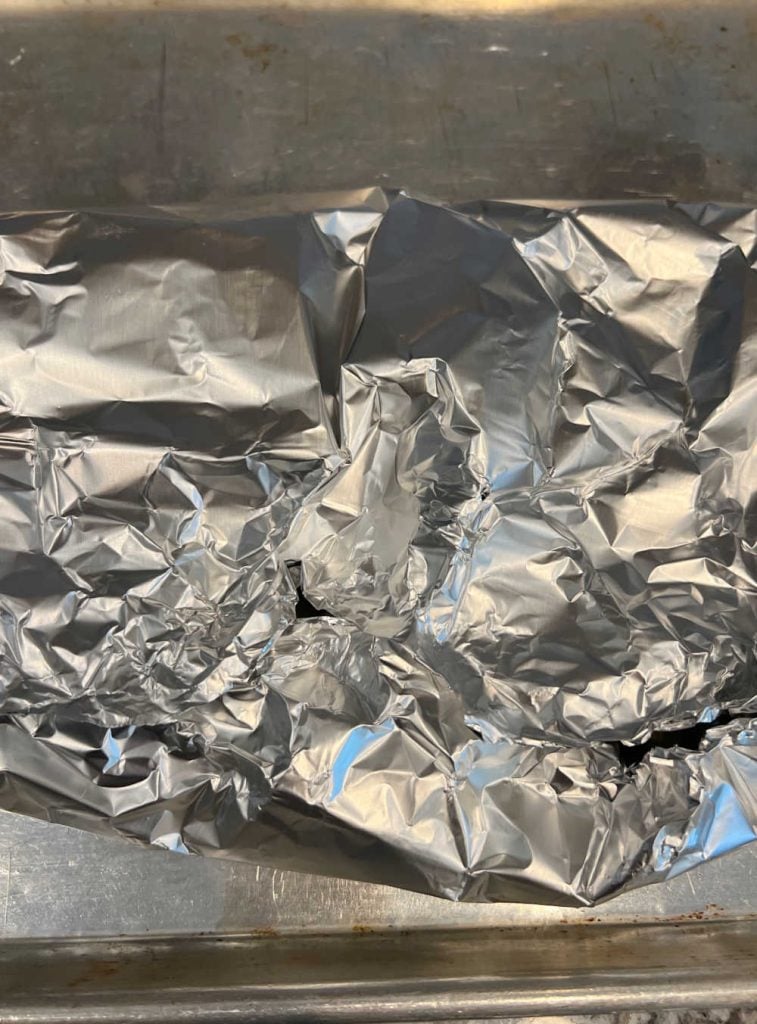 steam hatch chiles in foil packet
