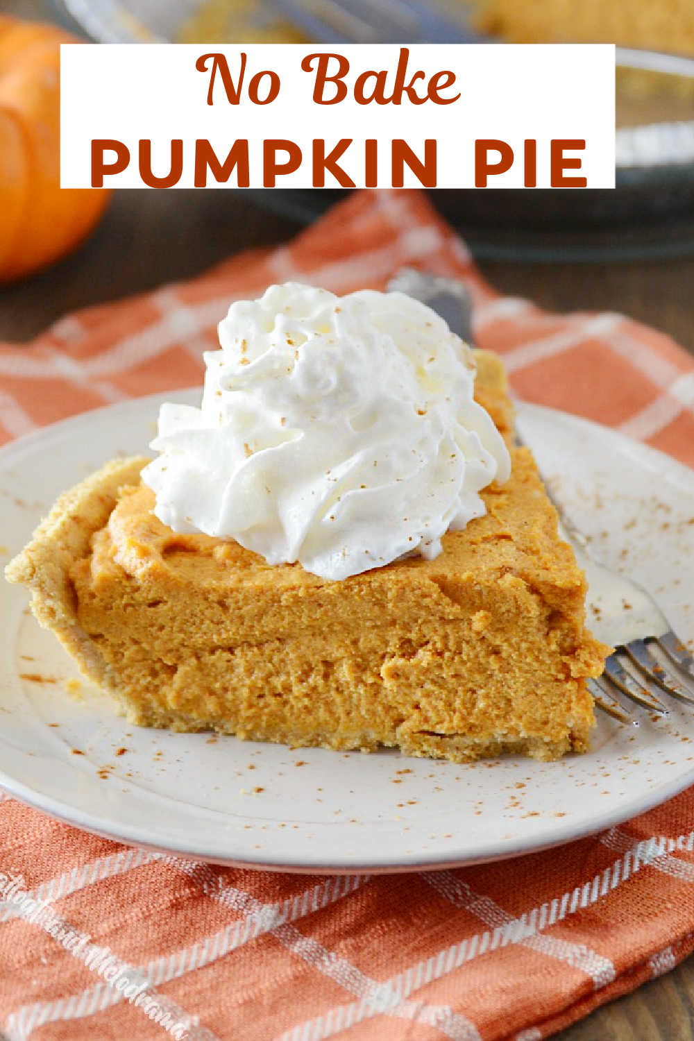 This No Bake Pumpkin Pie recipe is an easy no bake pie for Thanksgiving dinner. A delicious dessert the whole family loves and probably the easiest pumpkin pie recipe ever! via @meamel