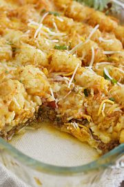 Taco Tater Tot Casserole - Meatloaf and Melodrama