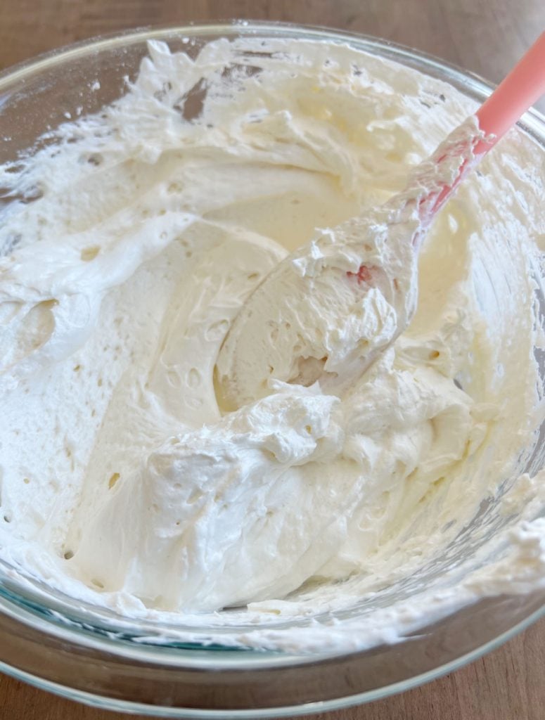 fold Cool Whip into cream cheese mixture
