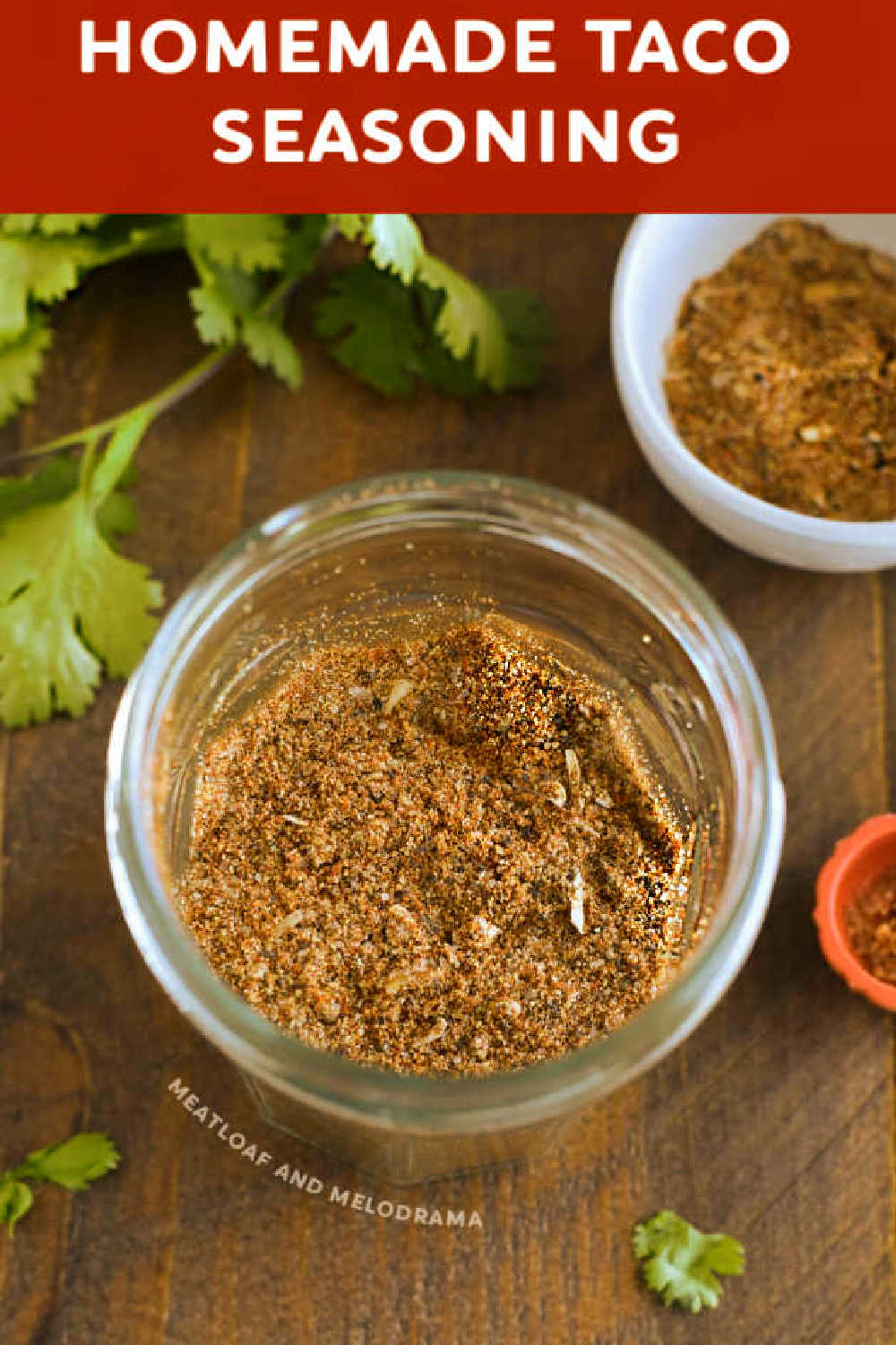 Learn how to make Homemade Taco Seasoning with this easy recipe using a mix of simple spices. Use this spice blend in your favorite Mexican recipes! So much cheaper and better than store-bought packets!  via @meamel