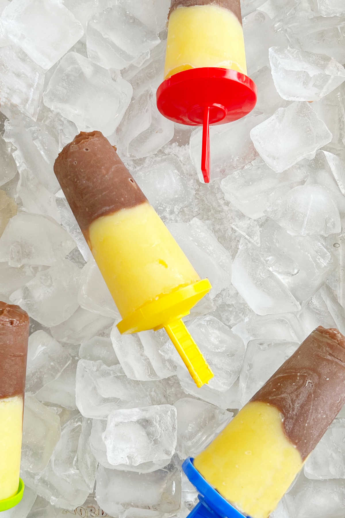 Easy Cake Batter Popsicles  Homemade 4-ingredient Ice Pops!