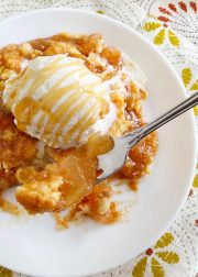 Caramel Apple Dump Cake (Easy Recipe) - Meatloaf and Melodrama