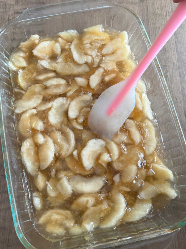 Caramel Apple Dump Cake (Easy Recipe) - Meatloaf and Melodrama