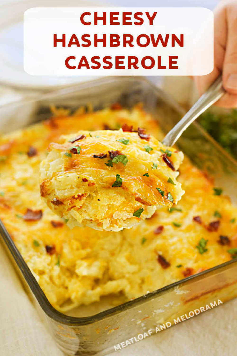 Cheesy Hashbrown Casserole Recipe with Simply Potatoes - Meatloaf and ...