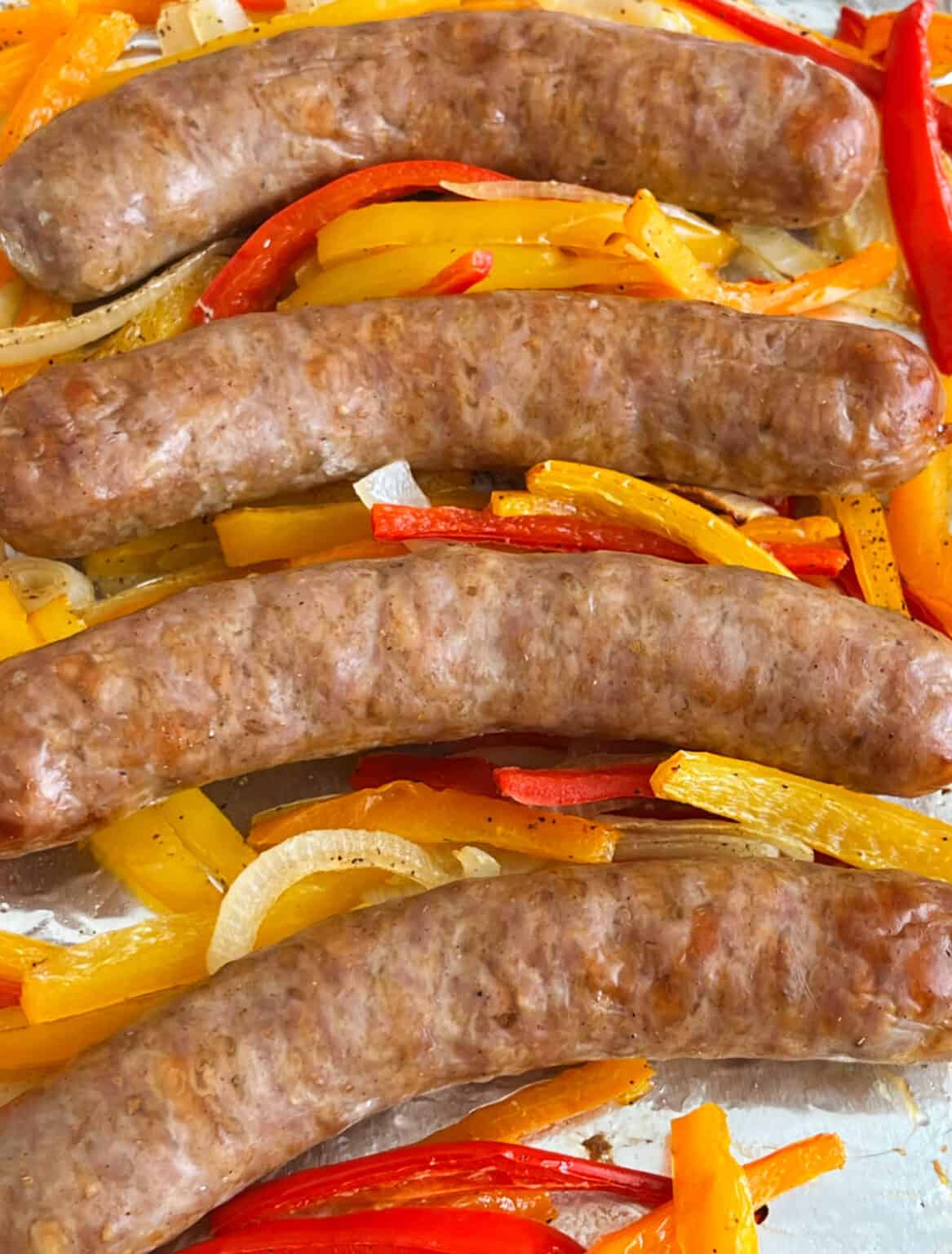 Baked Sausage and Peppers (Sheet Pan Dinner) - Meatloaf and Melodrama