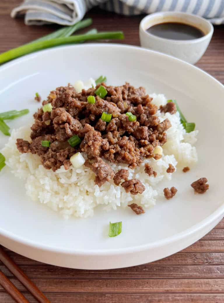 Korean Ground Beef (Quick and Easy Recipe) - Meatloaf and Melodrama