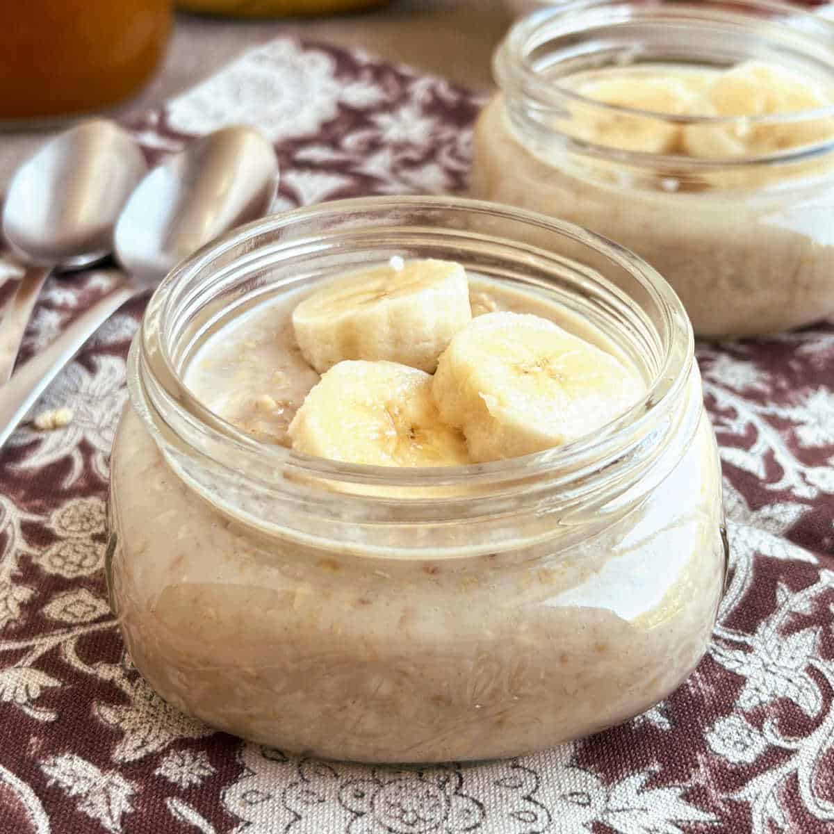 Maple Brown Sugar Overnight Oats