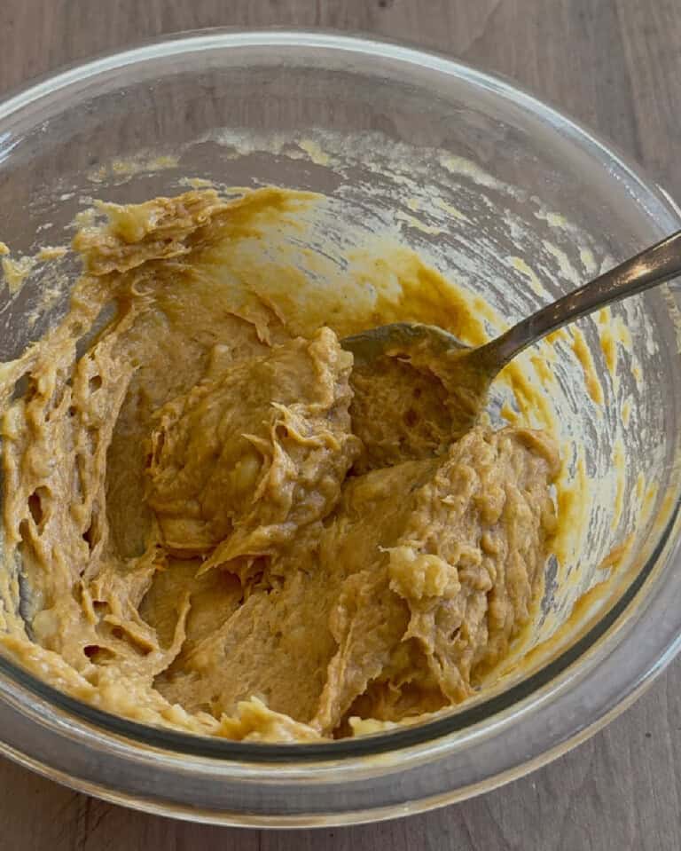 Image showcasing Peanut Butter Banana Dog Treats (3 Ingredients) - Meatloaf and Melodrama