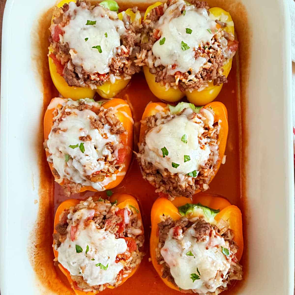 Grandma's Stuffed Peppers