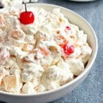 marshmallow fruit salad with cool whip.