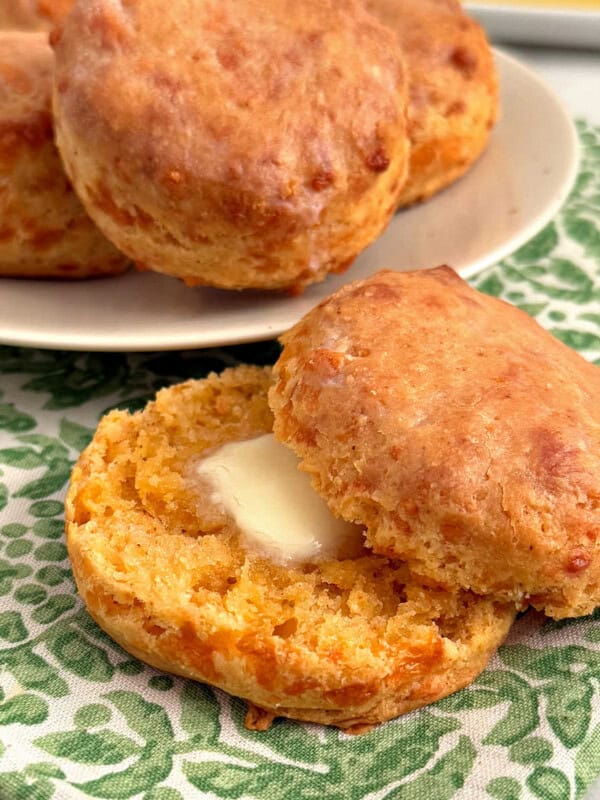 sourdough discard biscuits.