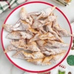 angel wing cookies, cheregi.