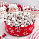 hot chocolate muddy buddies without peanut butter.