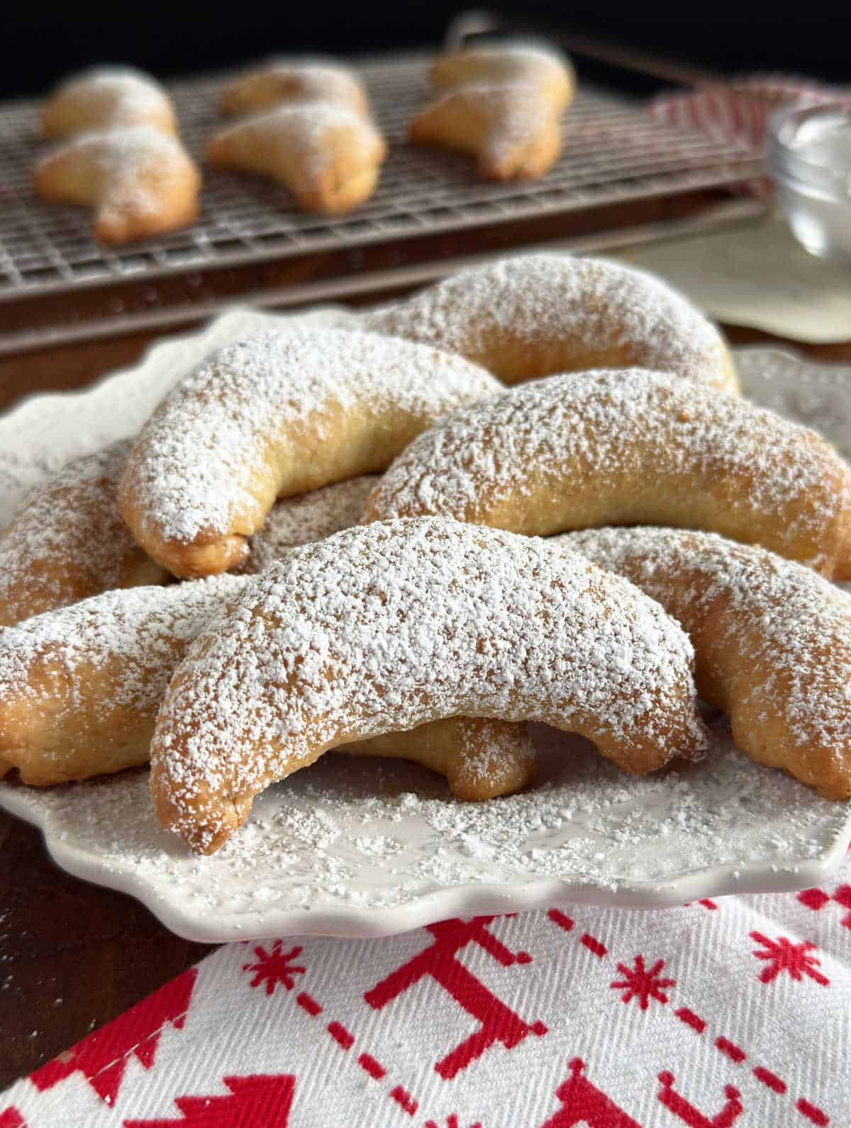 rosky nut horns on plate.