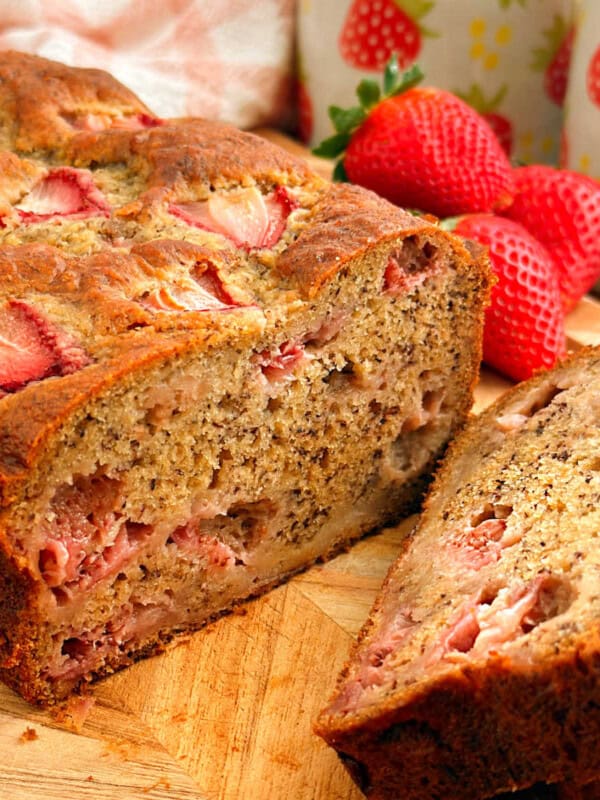 strawberry banana bread recipe