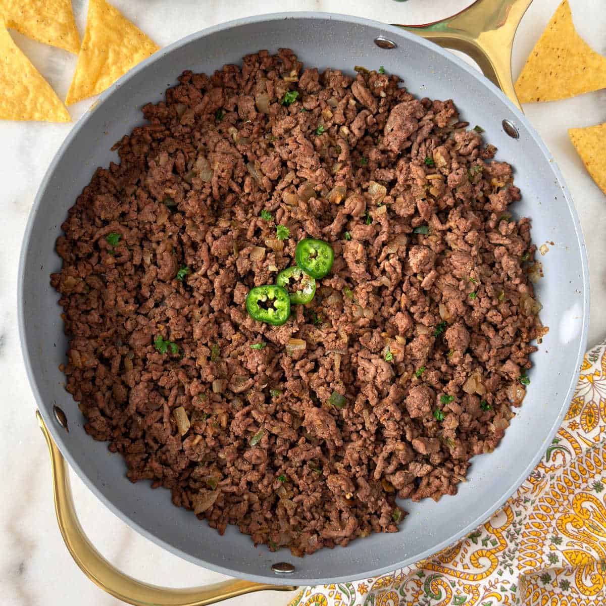 My Favorite Ground Beef Taco Meat Recipe - Meatloaf and Melodrama