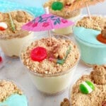 beach pudding cups recipe.
