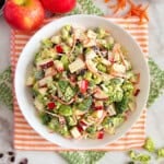 broccoli apple salad recipe.