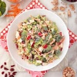broccoli cranberry salad recipe.
