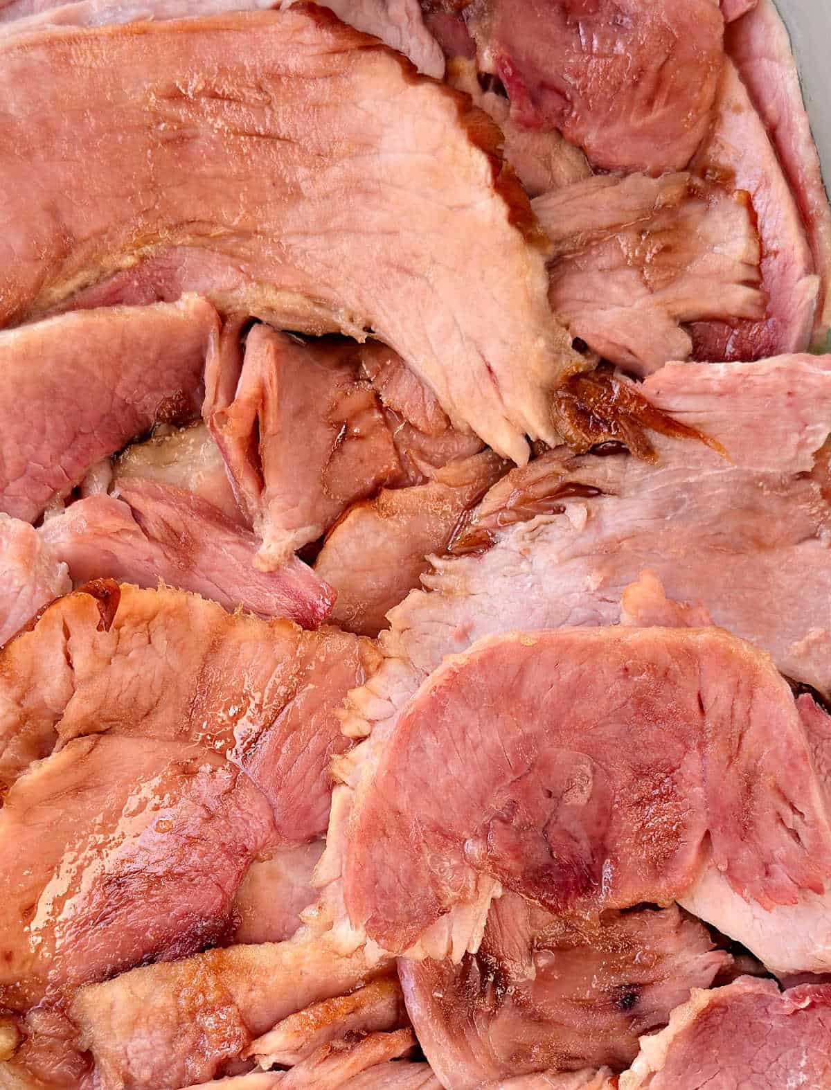 brown sugar baked ham.