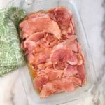 baked ham slices recipe.