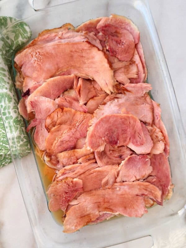 baked ham slices recipe.