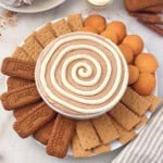 cinnamon roll dip recipe.