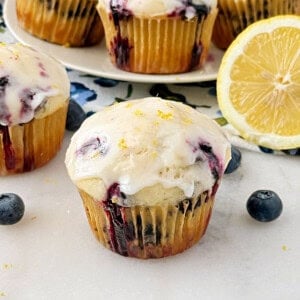 lemon blueberry muffins recipe.