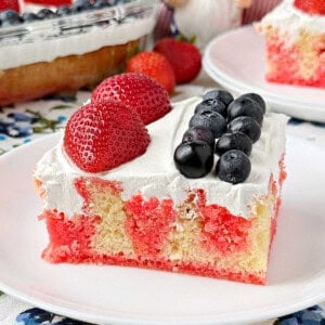 red white and blue poke cake recipe