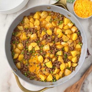 ground beef and potatoes recipe